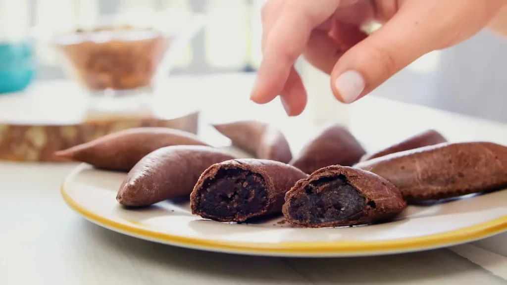 Chocolate-Dipped Almond Gazelle Horns